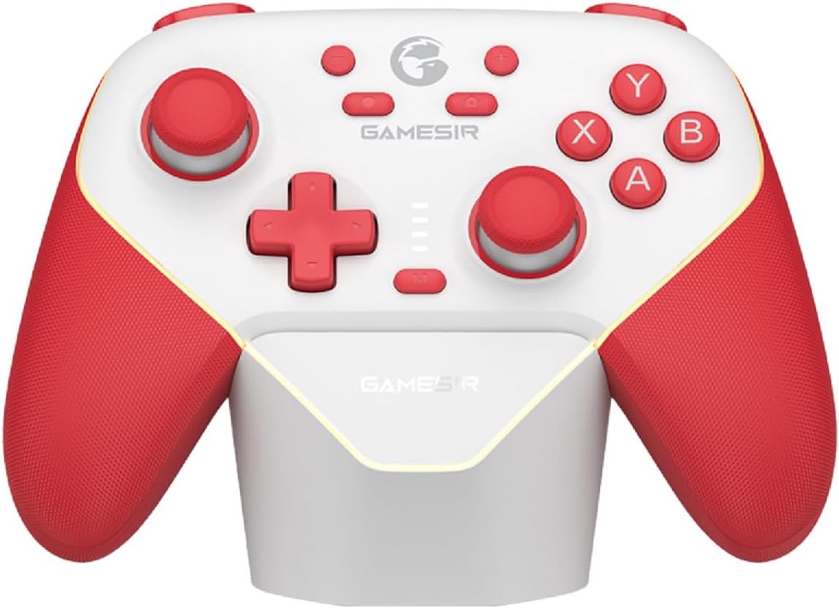 GameSir Super Nova - Draadloze Controller - Hall Effect - Voor Switch/Switch 2/PC/Mobile - Rood