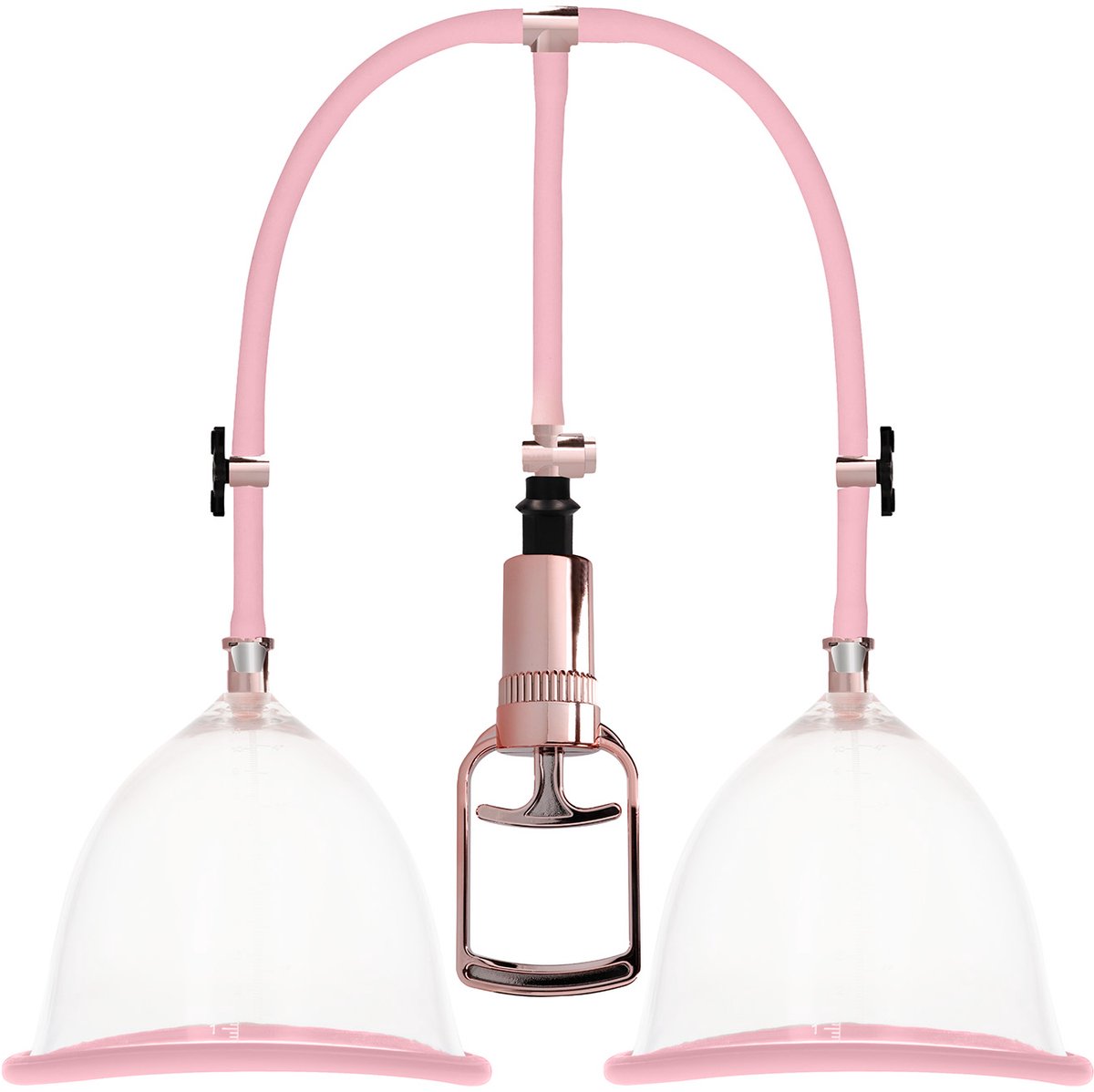 Breast Pump Set Large - Rose Gold