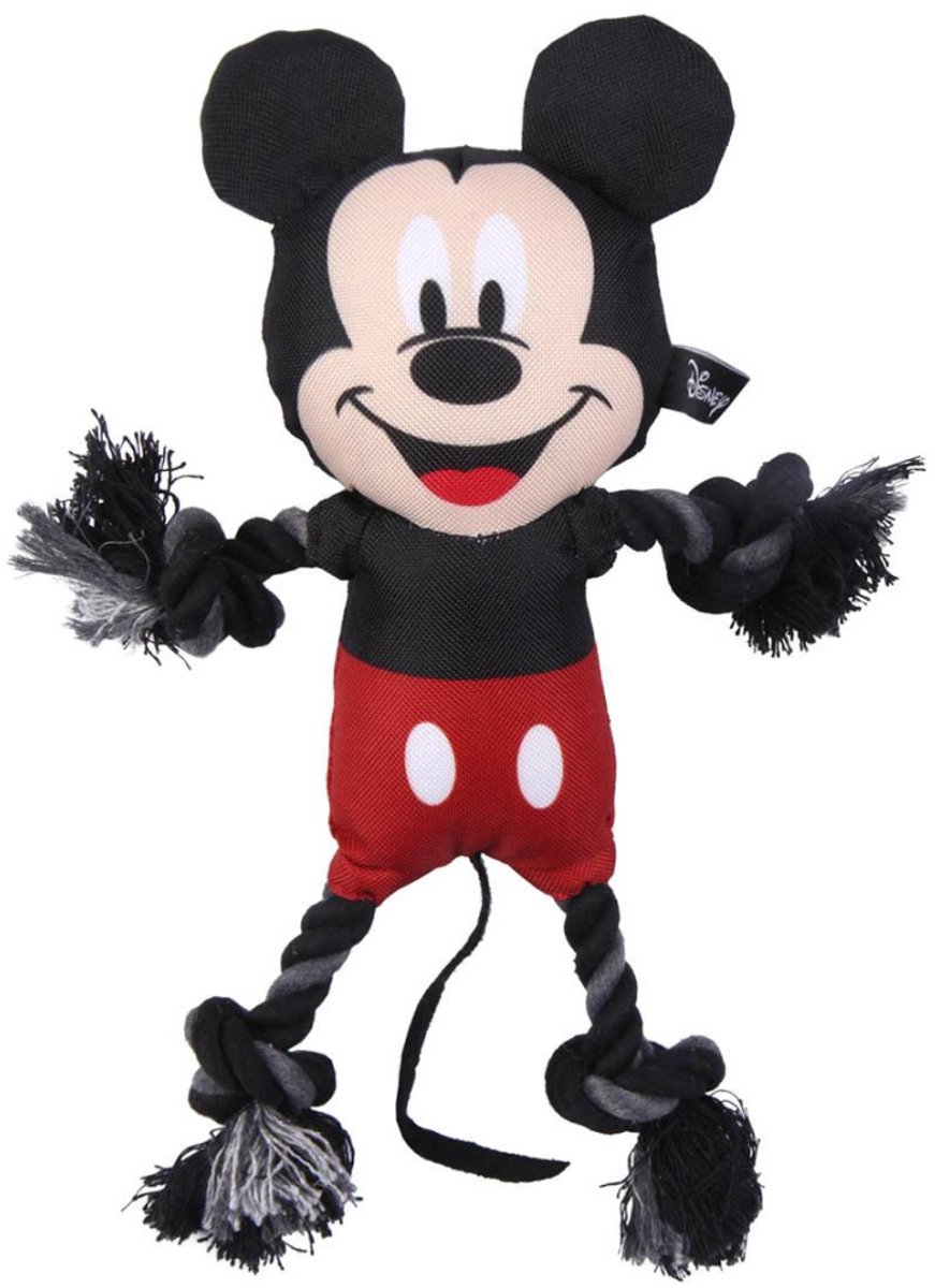 Hondenspeelgoed Mickey Mouse Zwart