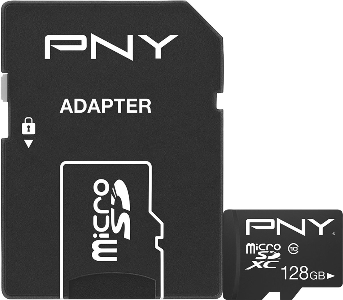Micro SD Memory Card with Adaptor PNY Performance Plus C10