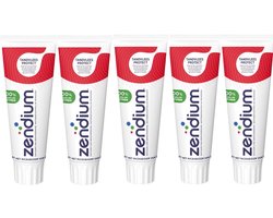 5x Zendium Tandpasta Tandvlees Protect 75 ml