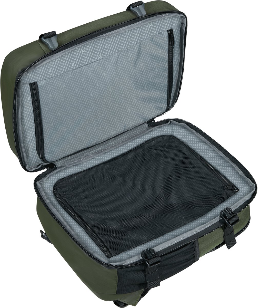 Samsonite Rugzak - Roadseeker Underseat Backpack S - dark olive - Ryanair conform - laptop 15.6 - 29 l – foto 8