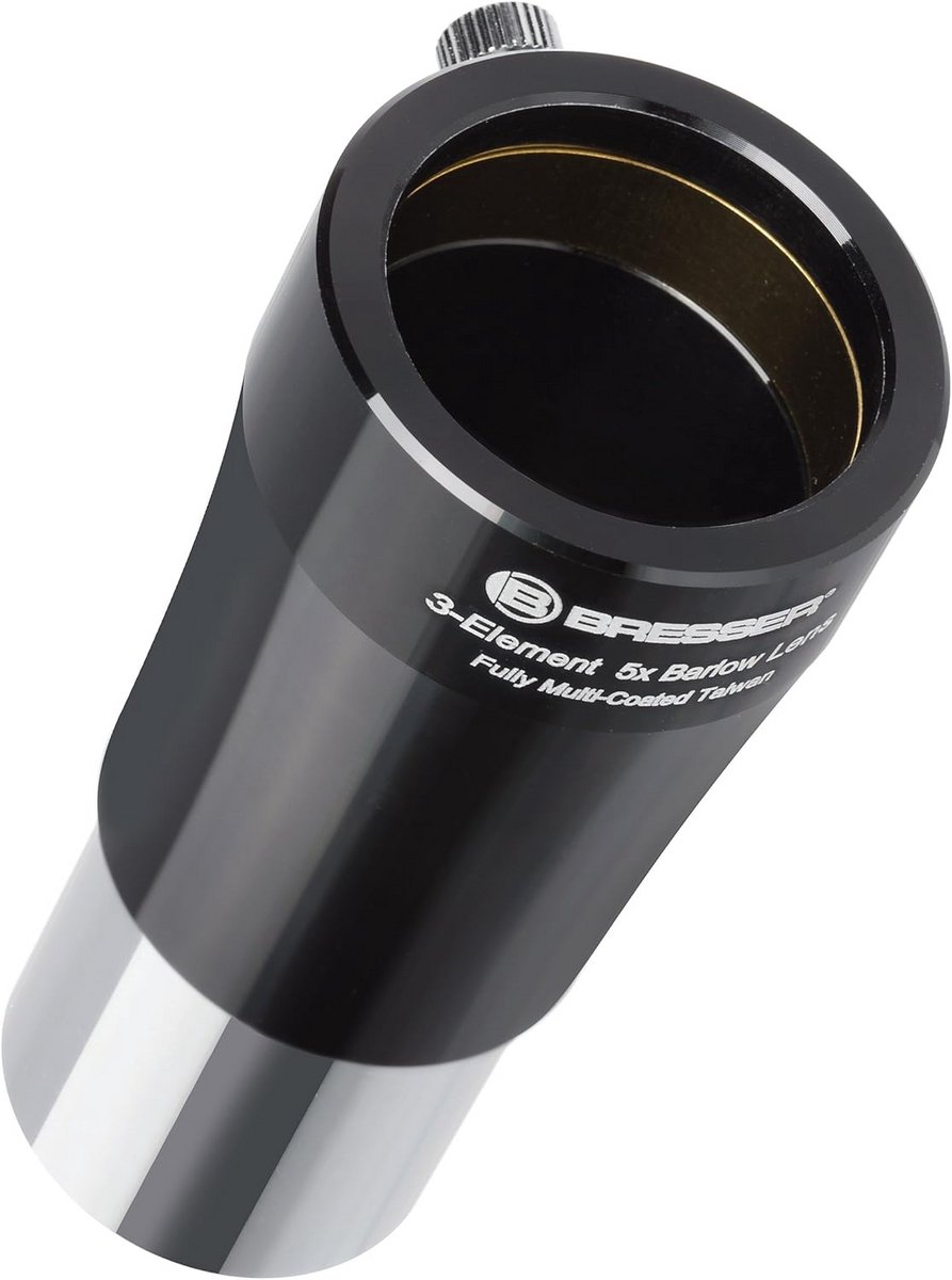 Telescoop Barlowlens 5x Vergroting (1.25 inch) voor Maan en Planeten