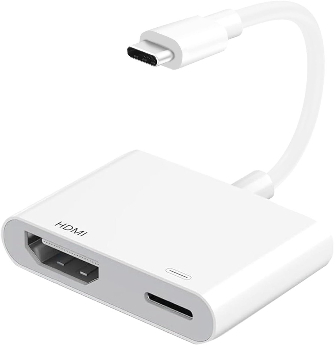USB C naar HDMI Adapter met 4K Video en 100W Snelladen Ondersteuning