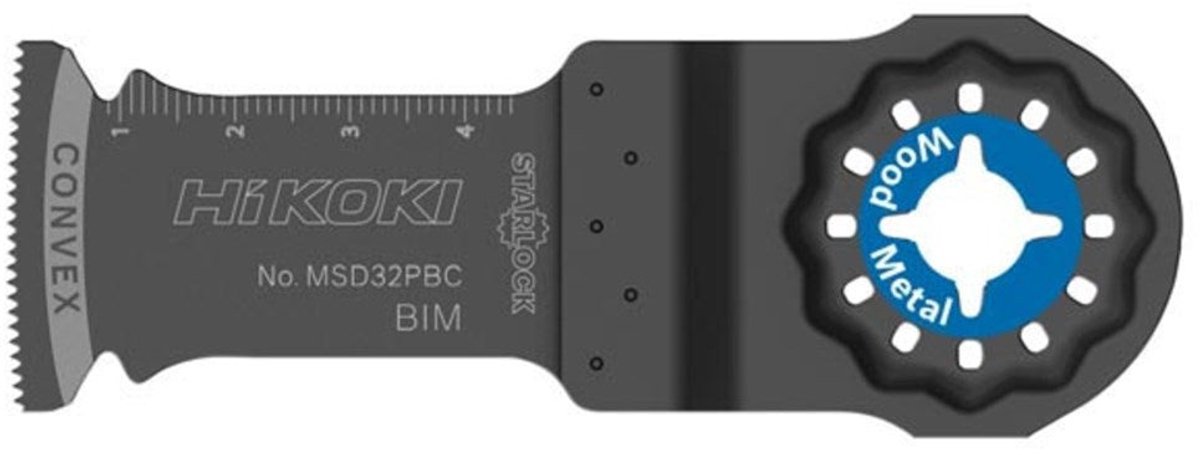 Hikoki MSD32PBC - Multitool Zaagblad - 32mm - Bi-Metalen - 5 stuks
