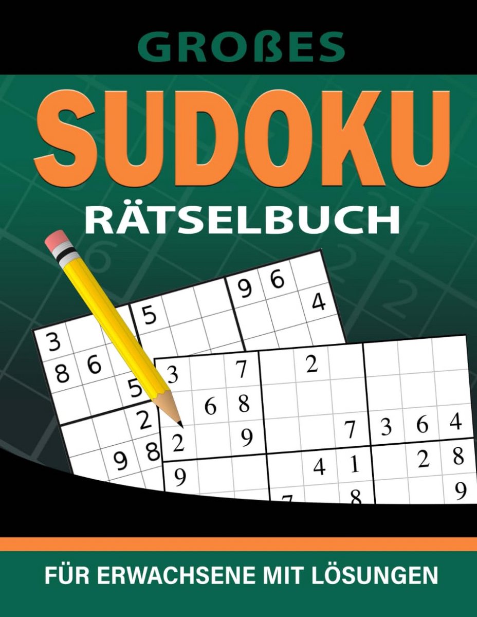 Groot Sudoku Puzzelboek voor Volwassenen met Veel Uitdagende Raadsels
