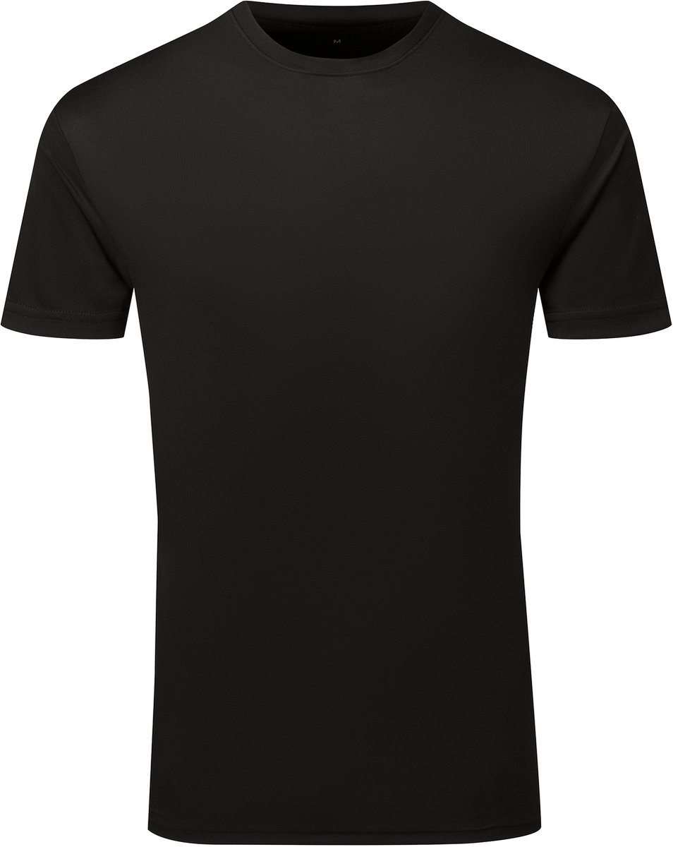 TriDri Men´s Textured Recycled T-Shirt TR503 - Black - M