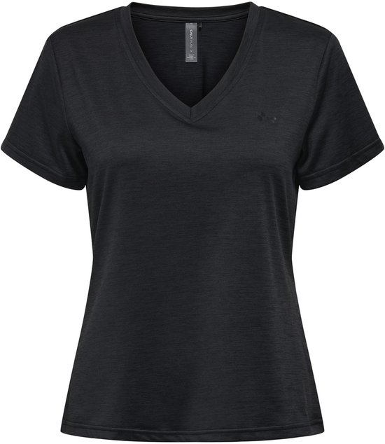 ONPCORE - SPORT - CHEMISE - FEMME - COL V- NOIR - TAILLE M -