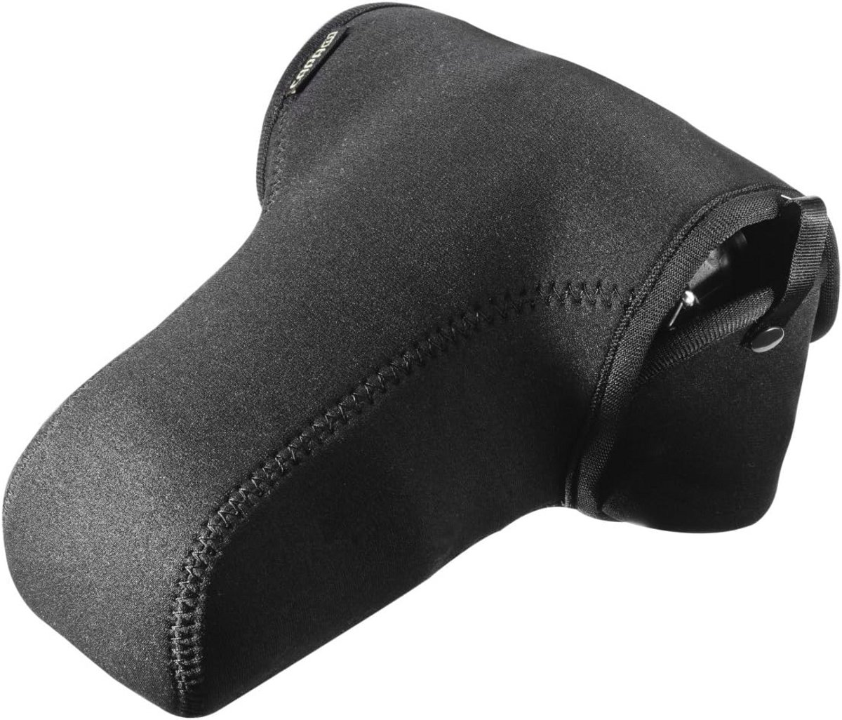 Neopreen Cameratas Maat M - Beschermhoes voor Compactcamera en Systeemcamera (13x7x17 cm)