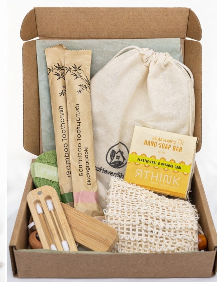 Eco Haven Reis Zero Waste Verzorgingsset