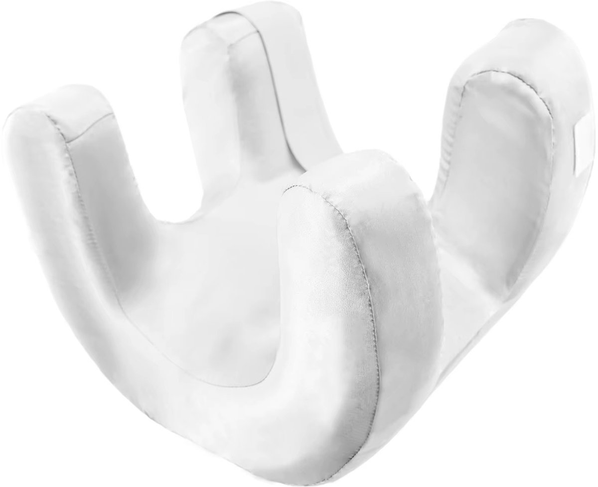 Perfect Gezichtskussen – Super Zacht en Comfortabel Slaapkussen – Beauty Sleep Kussen voor Stressvermindering, Huidverzorging en Ontspanning - Wit