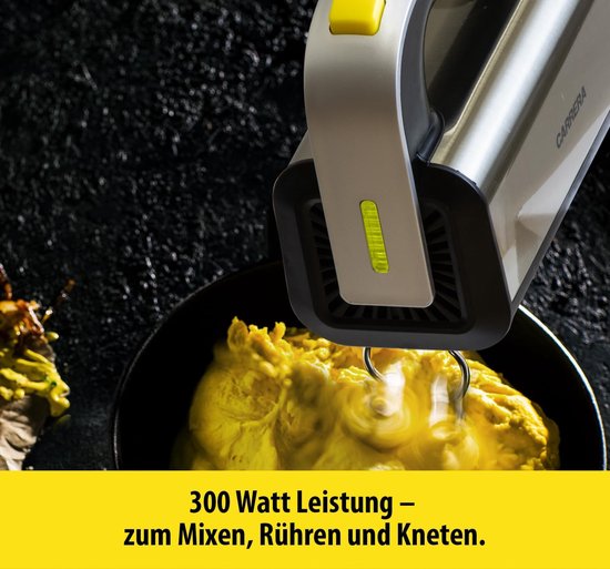 Krachtige Handmixer met Opbergstation en RVS Gardes - 300W — afbeelding 5
