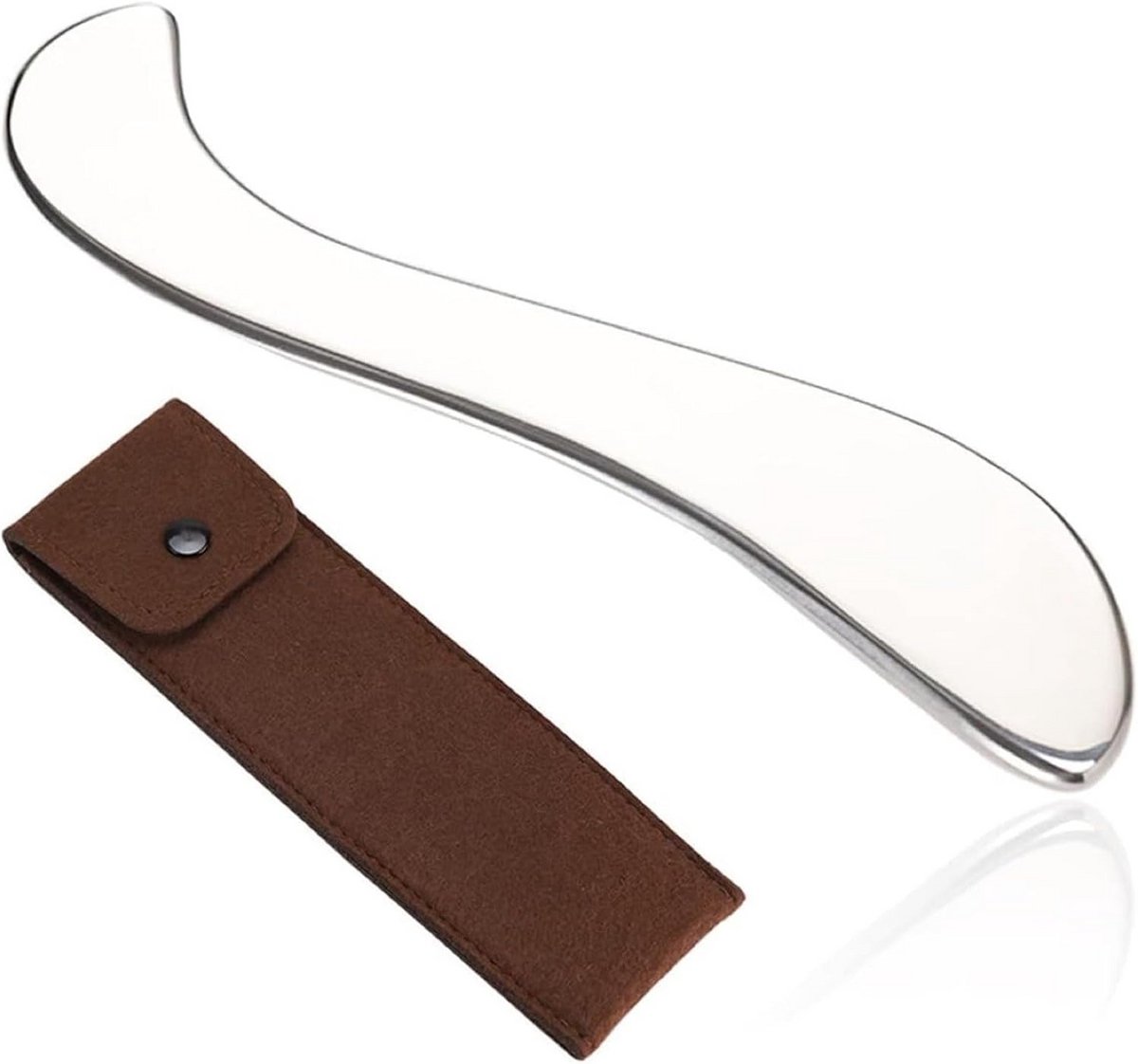 Roestvrijstalen Gua Sha Schraper voor Diepe Weefselmassage en Fysiotherapie