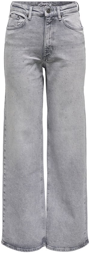 Only Jeans Onljuicy Hw Wide Strass Rea707 15349672 Medium Femme Taille - W30 X L32