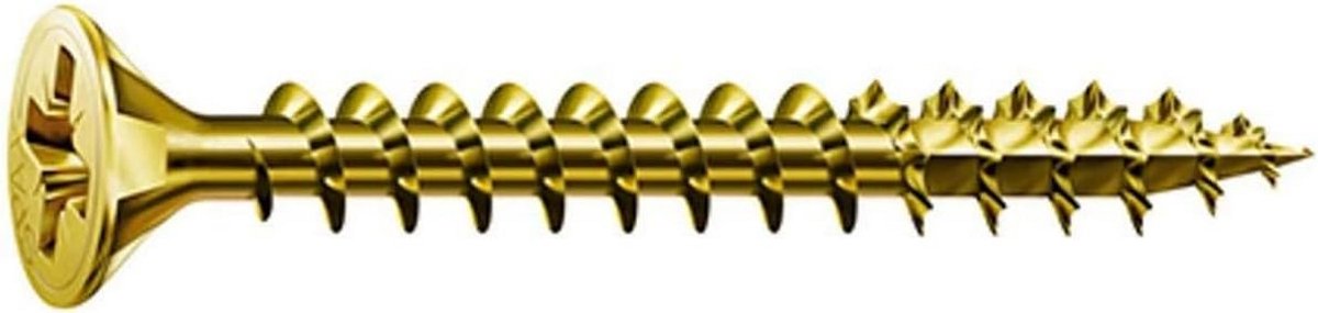 Universele Freeskop Schroeven Zink Binnen Gebruik 3.5 x 12 mm (25 stuks)