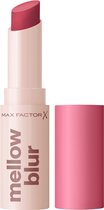 Max Factor 2000 Calorie Mellow Blur, 020 Raspberry Rush, Lipstick, zacht-vervagend, onmiddellijk vervagend effect, voor kussenzachte lippen, in meerdere laagjes aan te brengen, zacht-mat pigment, 3,5 g