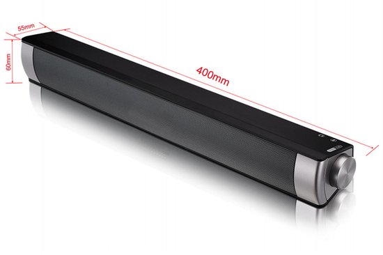Soundbar - Soundbar met Draadloze Subwoofer - Box - TV Speaker - Soundbars - Bluetooth - Ingebouwde subwoofer - Home Cinema Geluid- Zwart — afbeelding 5