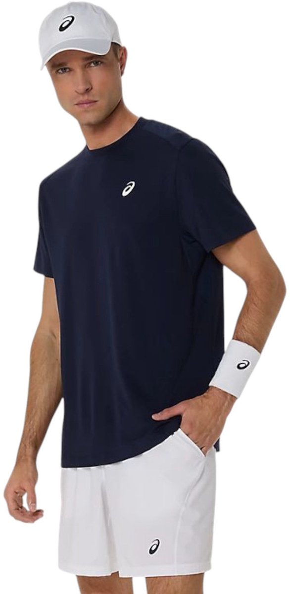 Asics T-shirt Hof Ss Blauw