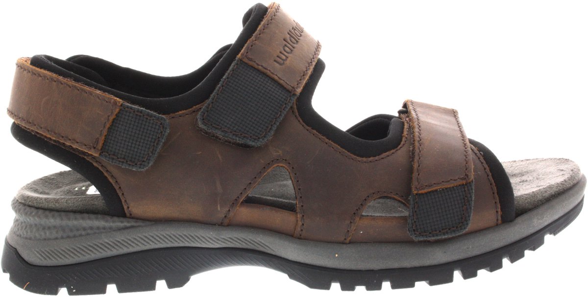 Heren Sandalen Waldlaufer H-taro 746002 Donkerbruin 9½