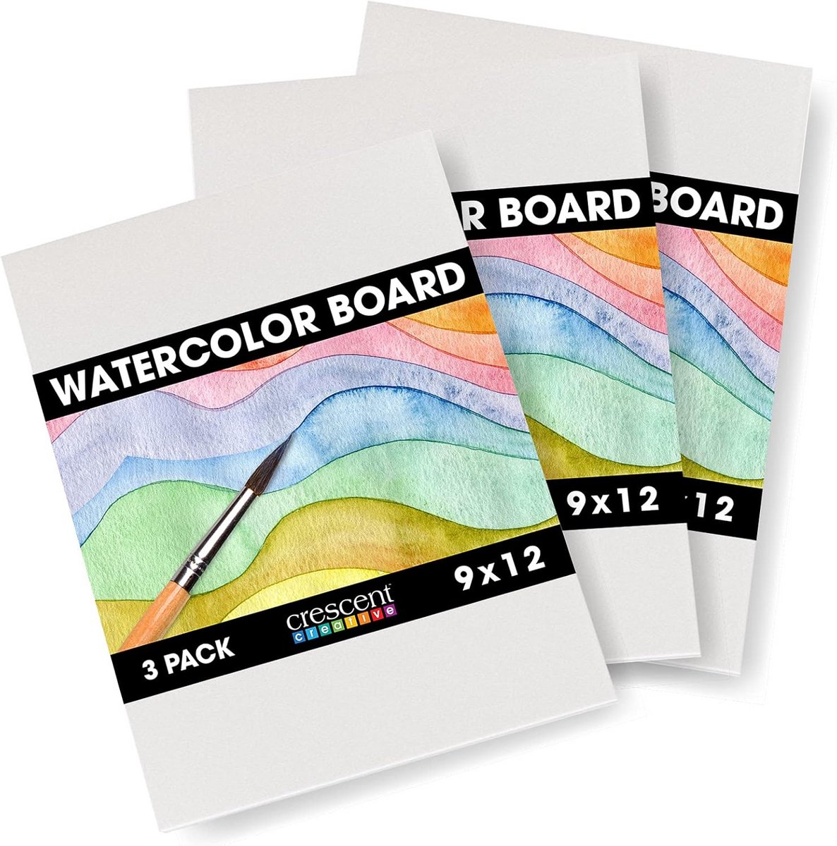 Aquarel Papier Blokken 3 Stuks 23x30 cm Wit