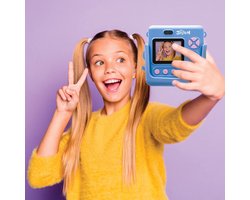 Starcam® afdruk, camerapakket met instantprinter, 4 papierrollen, nekband, 3D Stitch siliconen hoesje en aanpassingsset