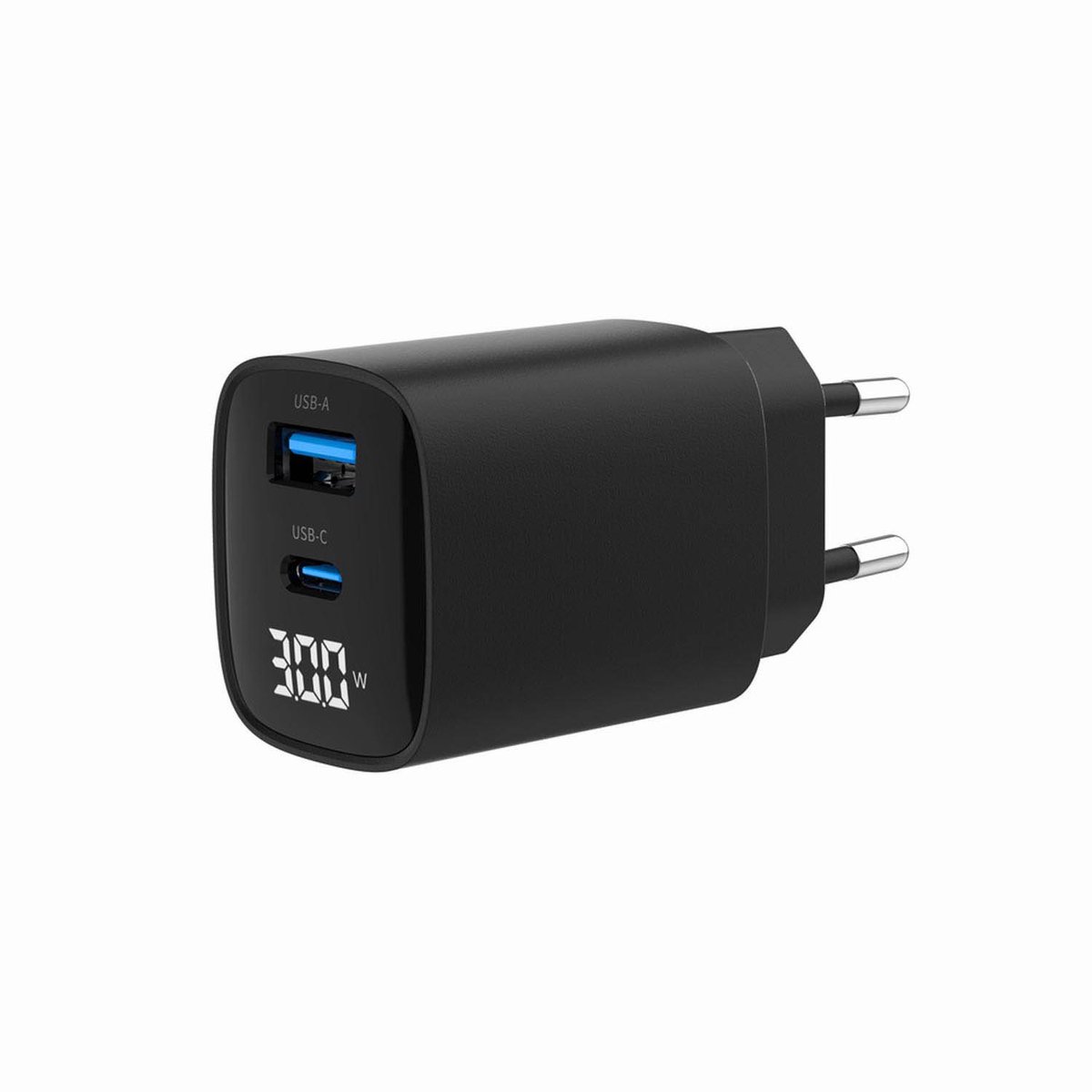Gembird USB Snellader - 2-Poorts Universele Oplader - USB-C en USB-A 30W