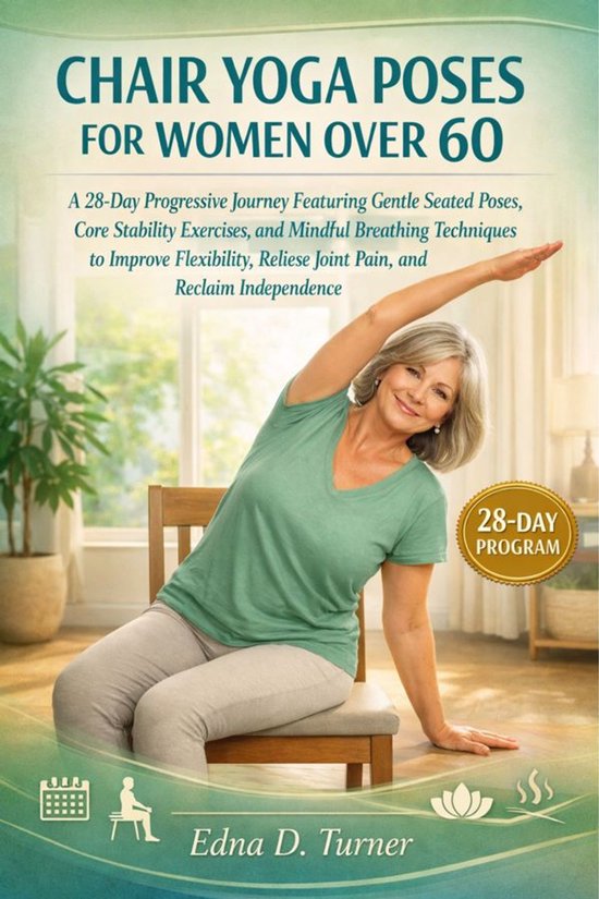 Chair Yoga Poses for for Women Over 60 - cover