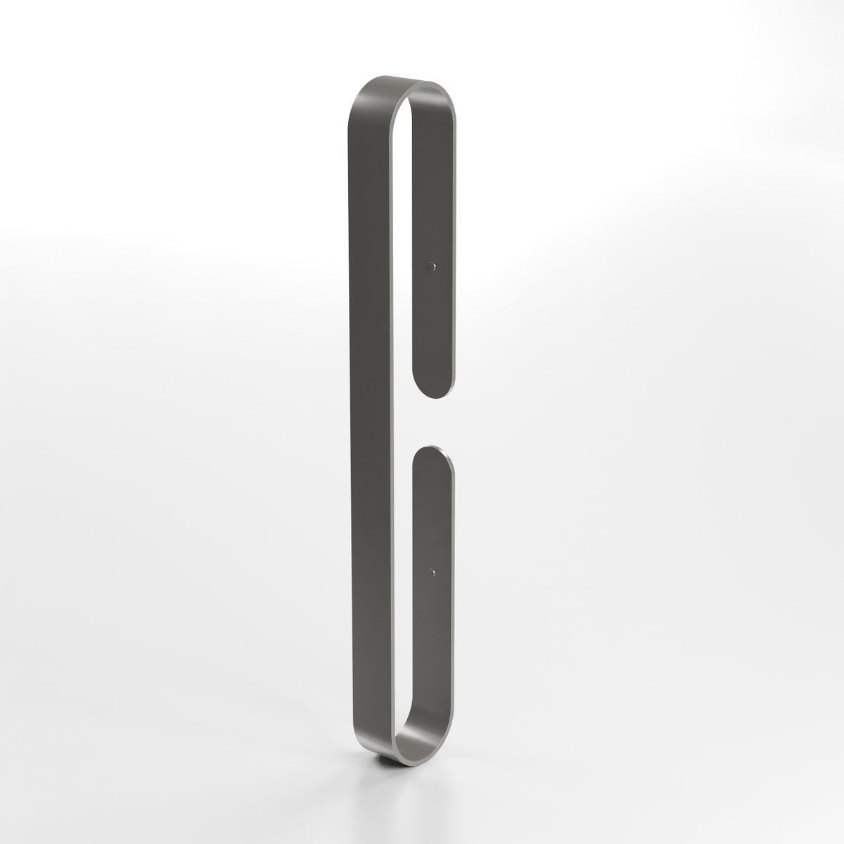 Handdoekrek Badkamer 40 cm Grijs - Handdoekstang Zelfklevend & Boorvrij - Handdoekhouders voor Badkamer en Keuken, Badkamerrek van Aluminium