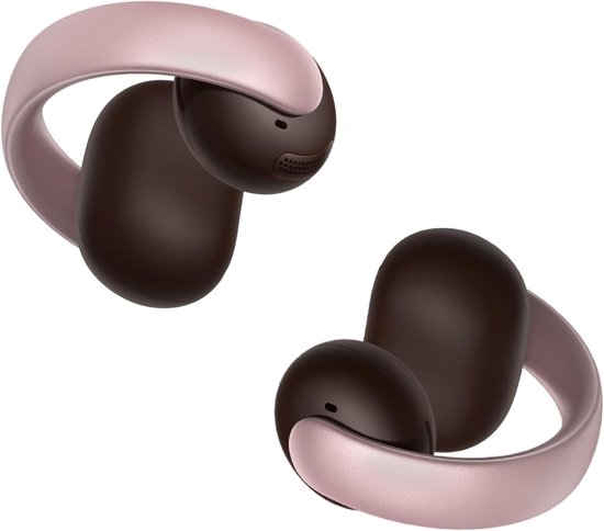 Soundcore AeroClip pink Headset Draadloos Oorklem Gesprekken/Muziek/Sport/Elke dag USB Type-C Oplaadhouder Roze