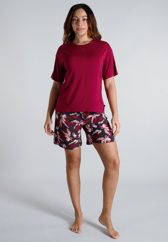 TOM TAILOR Manoa Shorty Femme - Bordeaux