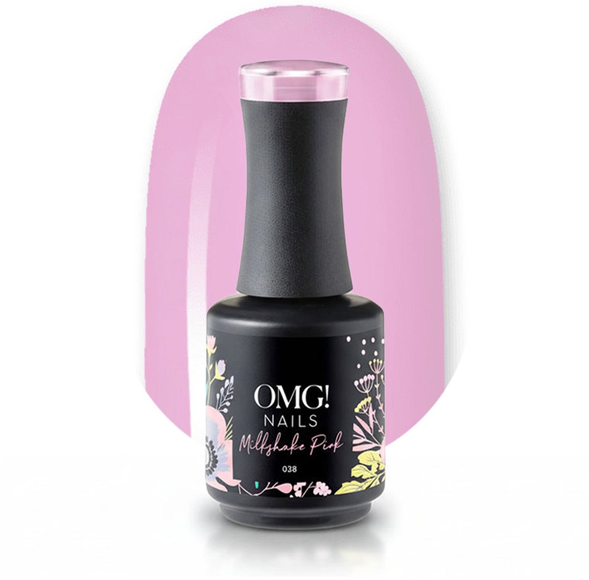 Limea OMG Gellak 038 Milkshake Pink 15ml - Gel nagellak - Roze Gel lak - OMG nails