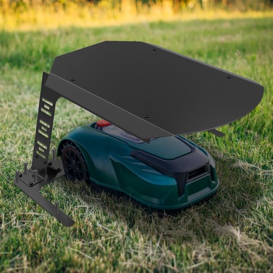 ACXIN garage voor robotmaaier van metaal, robuuste afdekking voor grasmaaierrobot tegen regen wind zon, 77x94x36 cm van Merkloos	 — afbeelding 4