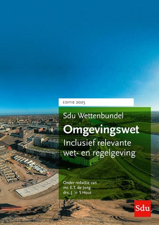 Milieu - Wettenbundel Omgevingswet 2025 - cover