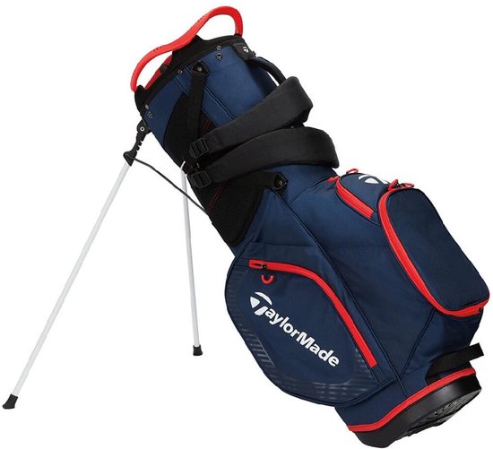 TaylorMade Pro Standbag - Blauw Rood — afbeelding 3