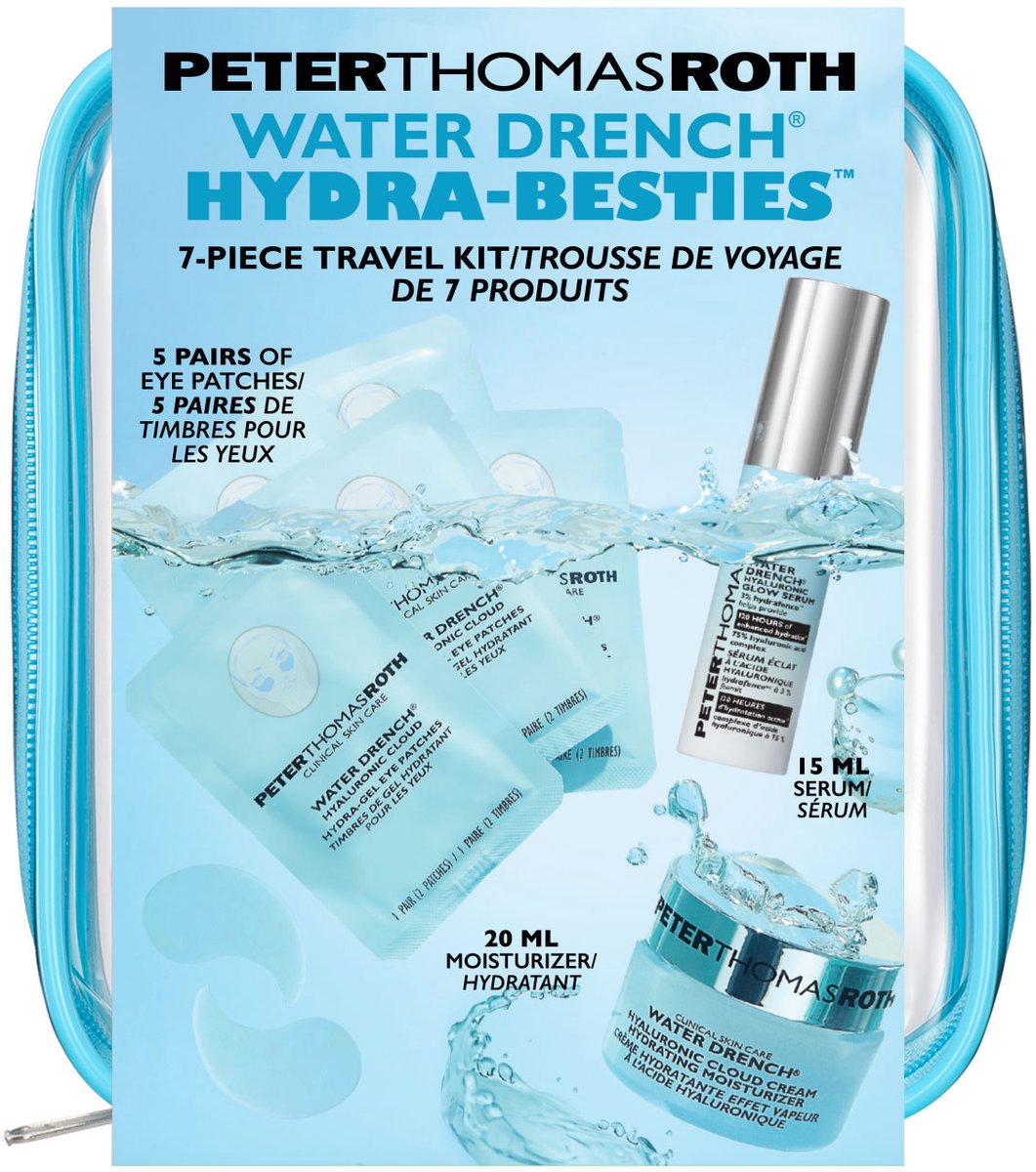 Peter Thomas Roth - Peter Thomas Roth Water Drench HydraBesties 7Piece Travel Kit