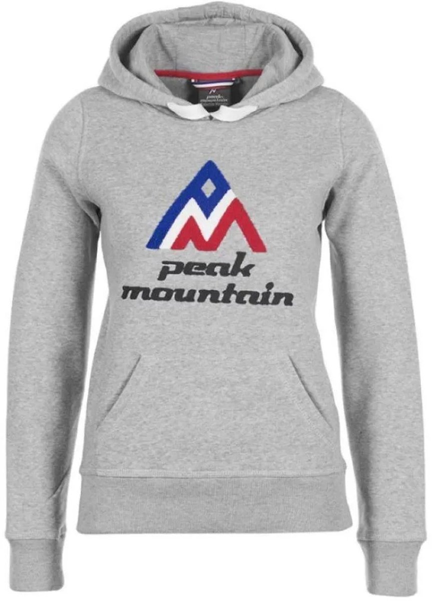 Dames molleteon sweatshirt Peak Mountain Adriver Grijs