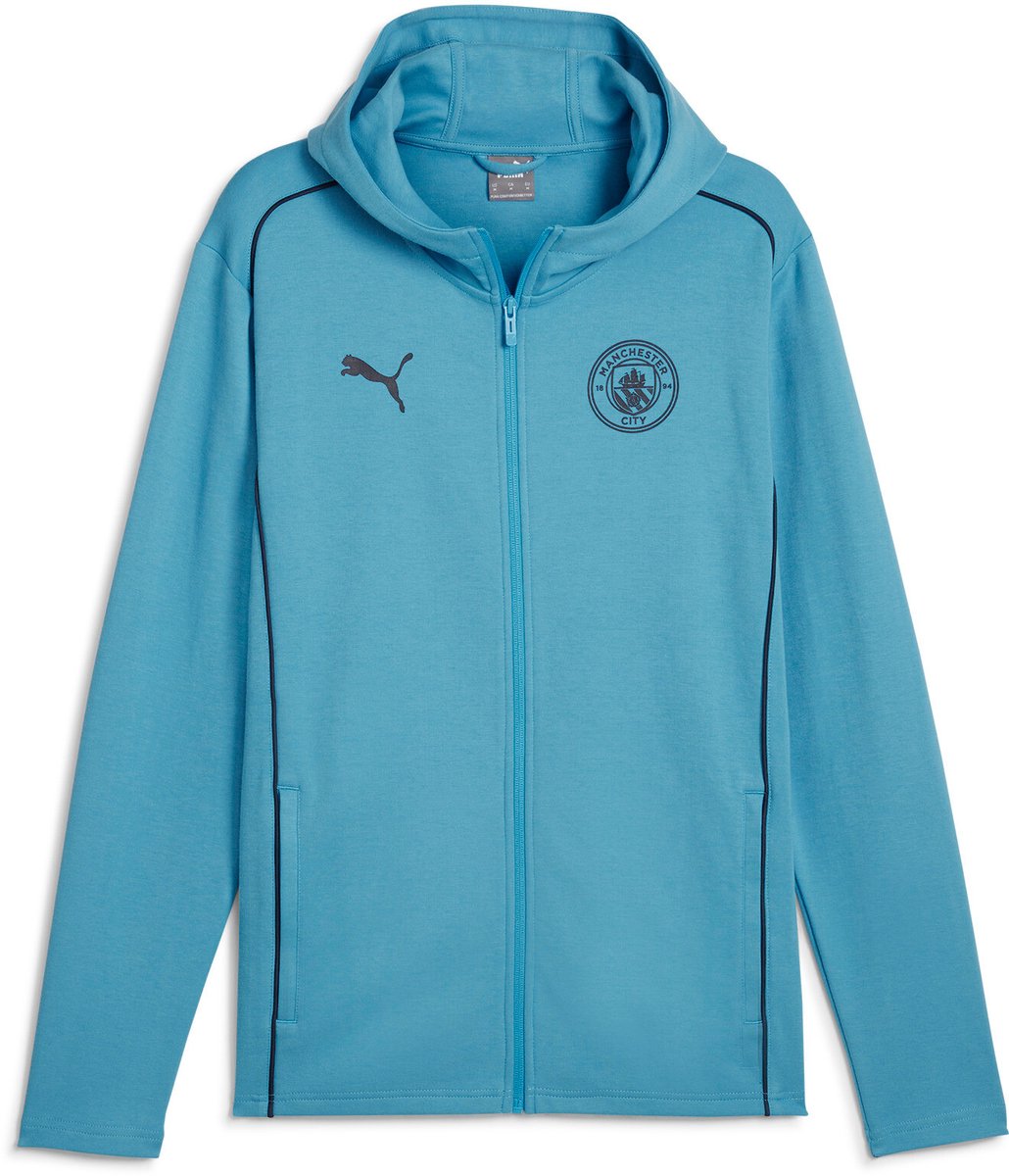 Casual trainingsjack Manchester City 2024/25 Blauw