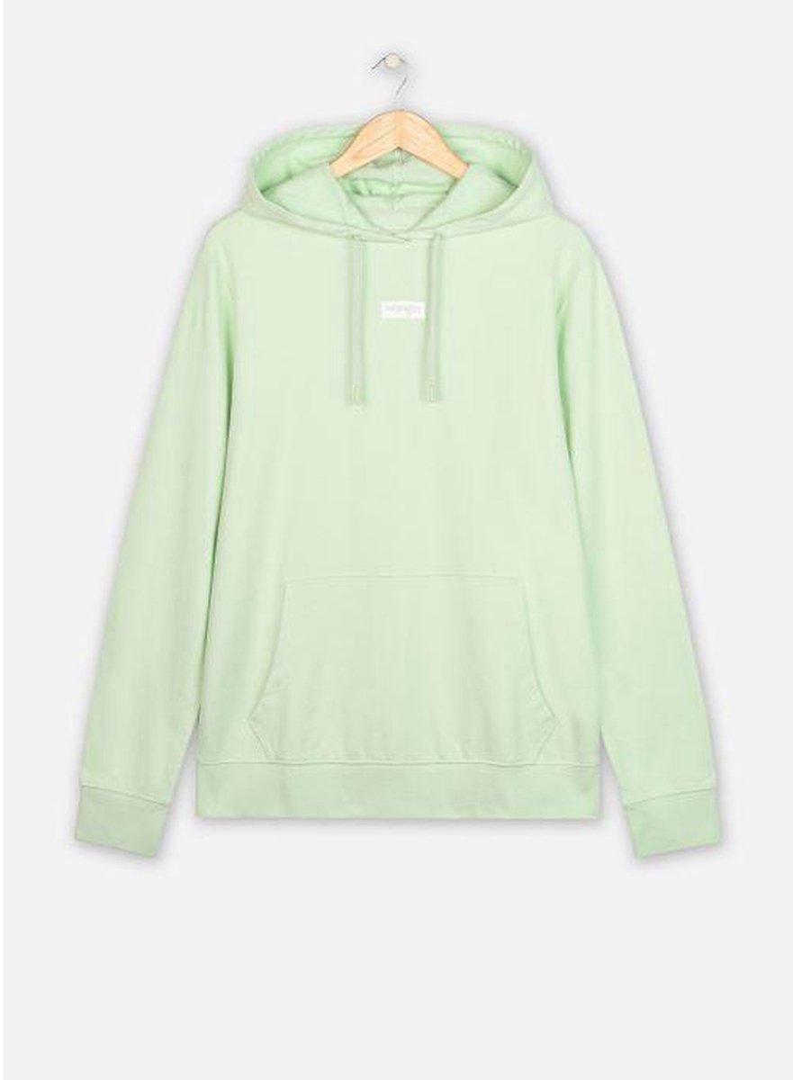 Hoodie Wrangler Logo Spray Groen