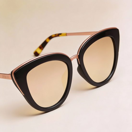 Dzukou New York Fling - Zonnebril - Cat Eye - Dames - Hout van Dzukou — afbeelding 2