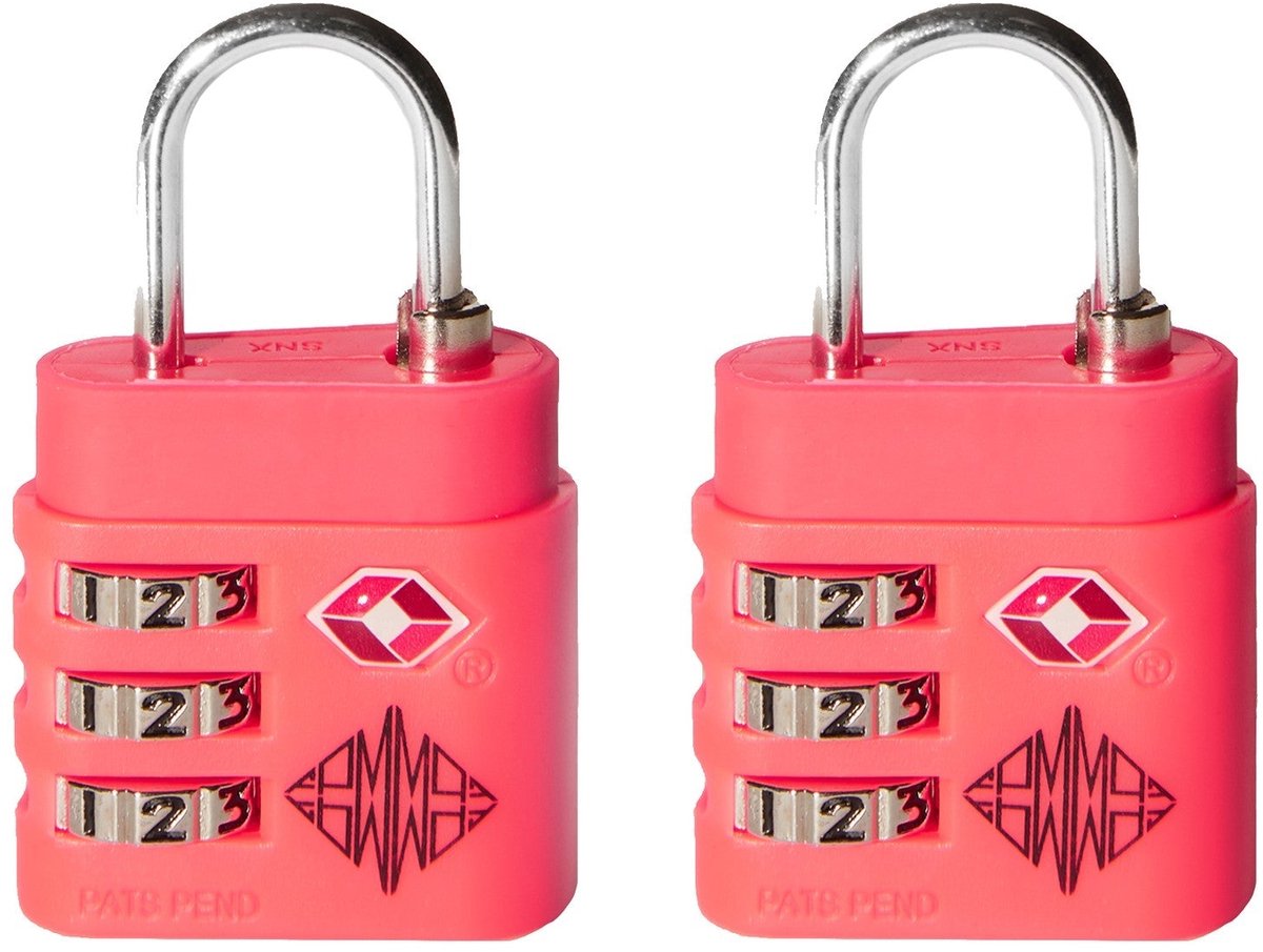 FPM Milano Accessories Padloccks - TSA sloten (paar) (wild watermelon)