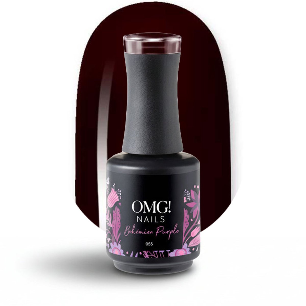 Limea OMG Gellak 055 Bohemien Purple 15ml - Gel nagellak - Paarse Gel lak - OMG nails