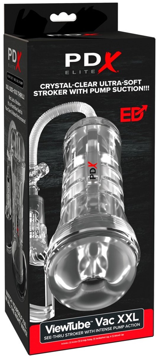 Pdxe Viewtube VAC XXL Clear