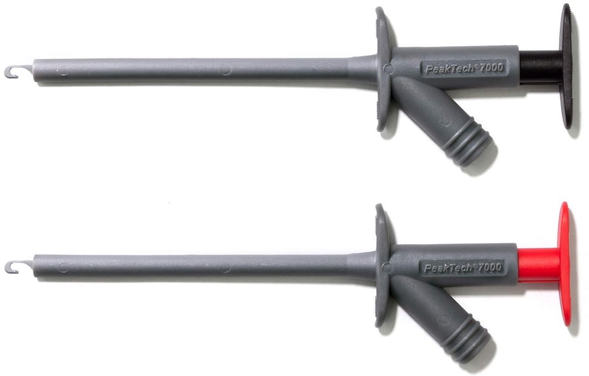 Afklemkabel met 4mm Bussen voor Multimeter - 10A, CAT III