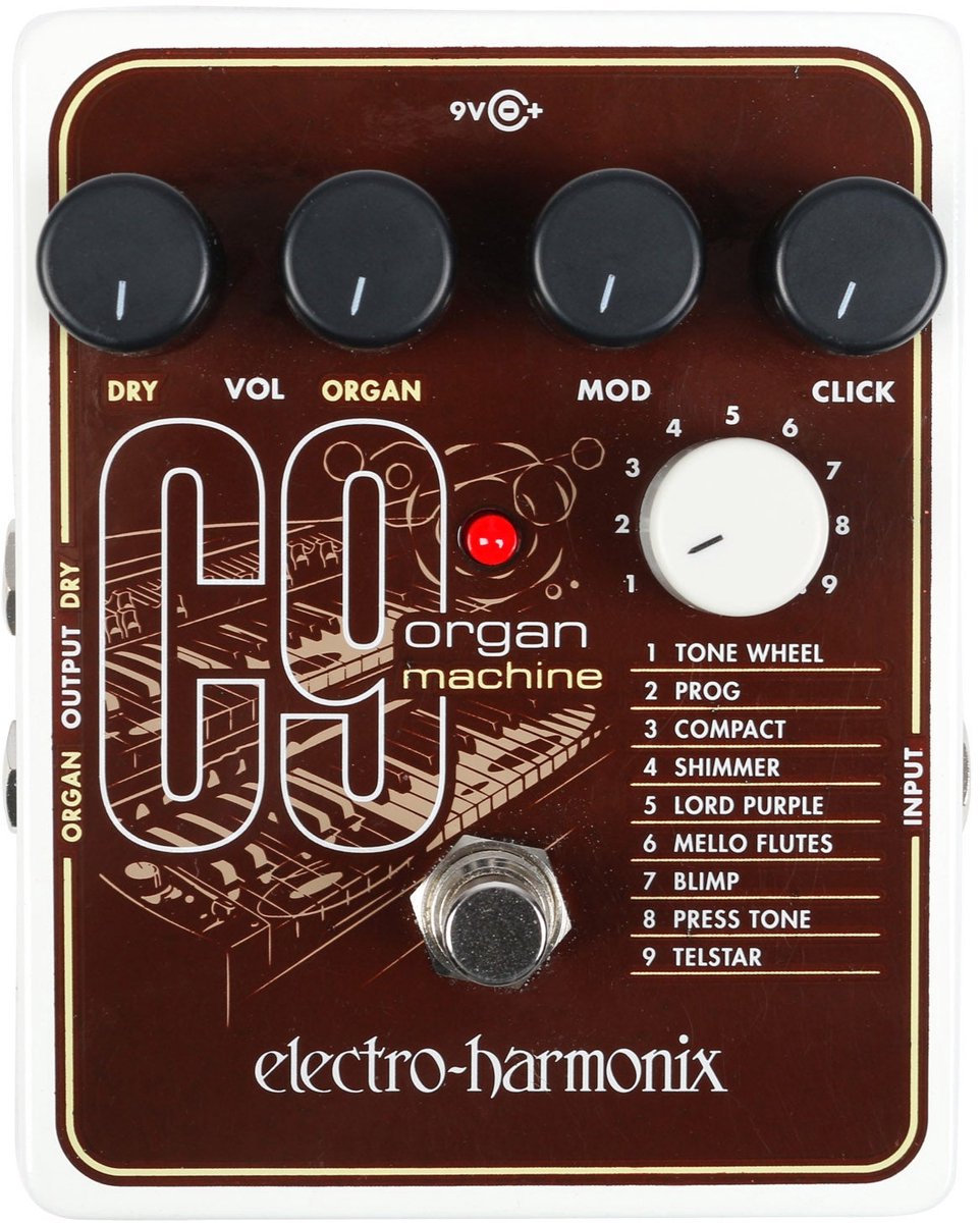 Electro Harmonix C9 Organ Machine - Effect-unit voor gitaren