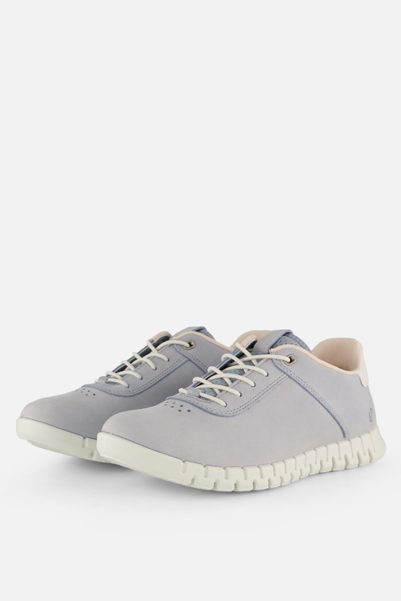 Ecco Gruuv Lite Sneakers blauw Nubuck