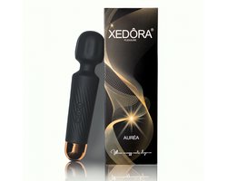 Xedôra® Auréa Wand Massager - Vibrators voor Vrouwen - Krachtige Clitoris Stimulator - 20 Standen - Stil & Discreet - Sex Toys voor Vrouwen - Seksspeeltjes - Ideaal cadeau voor haar - Magic Wand -