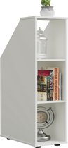 Armoire à cases mur incliné grenier chambre à coucher ouvert - étagères - armoire de rangement appropriée pour sous mur et toit inclinés