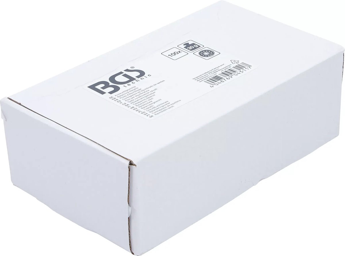 BGS Balanceergewicht - 30 g - 100 delig