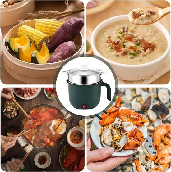VH Supplies®Hotpot Electrisch - Fonduepan - Tafelpan - 1.8L - 250W/600W van Merkloos — afbeelding 4