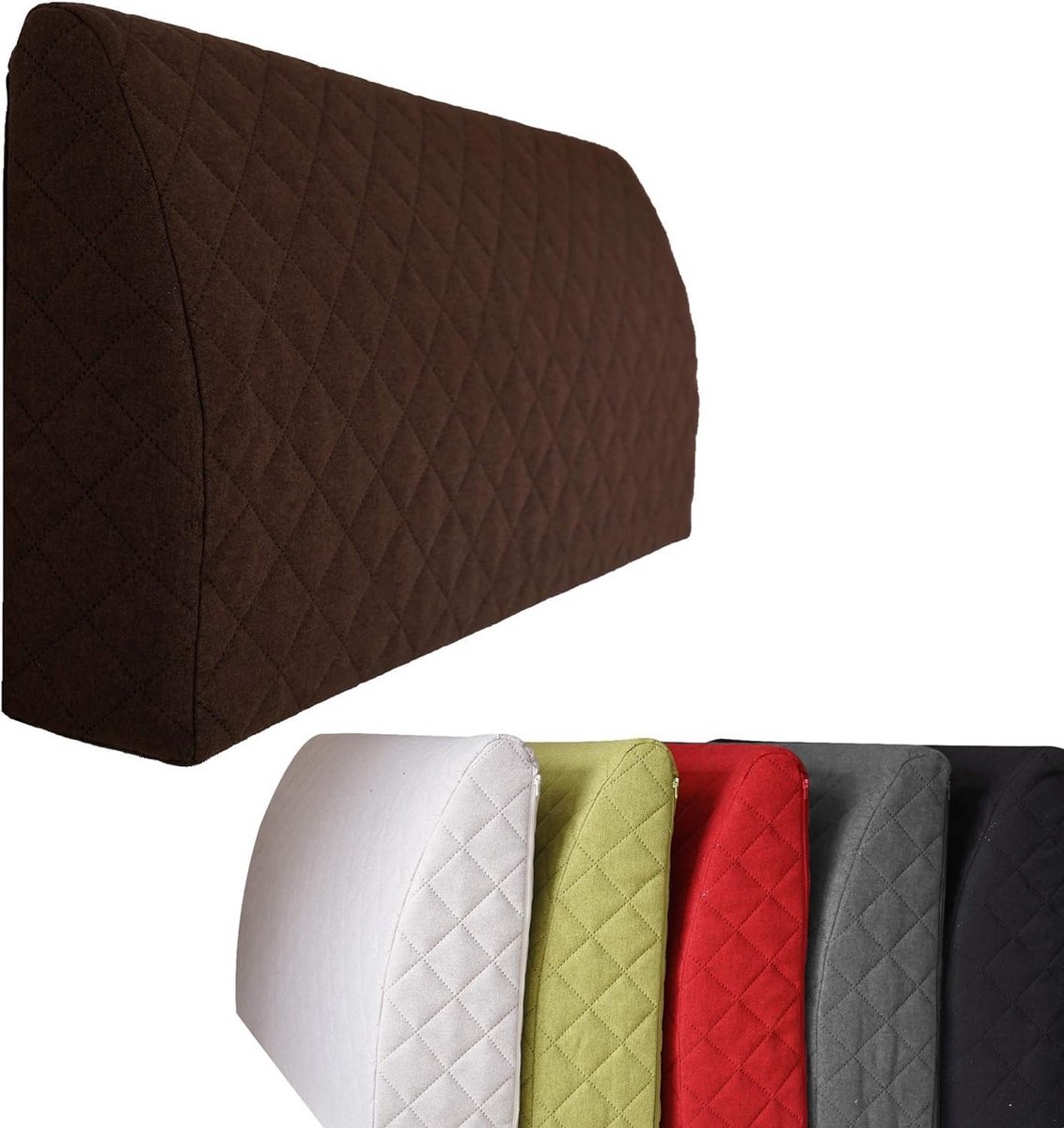 Groot rugkussen voor bed en bank - Comfortabele rugleuning voor palletmeubels